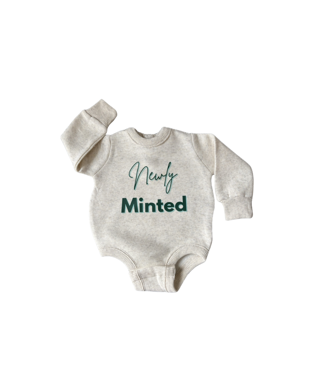 Newly Minted Fleece Bodysuit